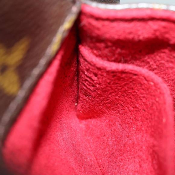 LOUIS VUITTON Monogram Partition Pouch M51901 LV Auth 70904 - Picture 12 of 16